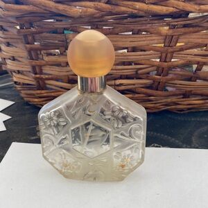 Vintage empty perfume bottle